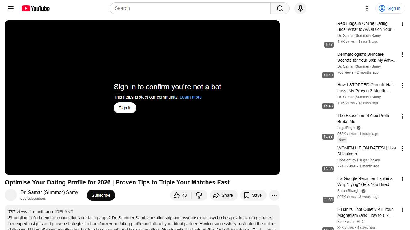 Optimise Your Dating Profile for 2026 Proven Tips to Triple Your Matches Fast - YouTube
